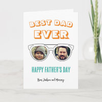 Cool Custom Dad Son Daughter Photo Father's Day