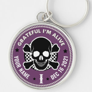 Cool Custom NA Recovery Skull Medallion Keytag  Ke Keychain