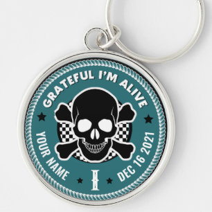 Cool Custom NA Recovery Skull Medallion Keytag  Ke Keychain