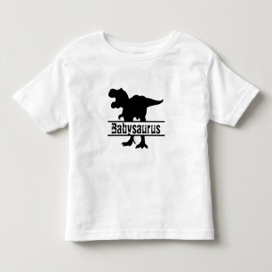 cool customizable babysaurus Family Dinosaur Toddler T-shirt