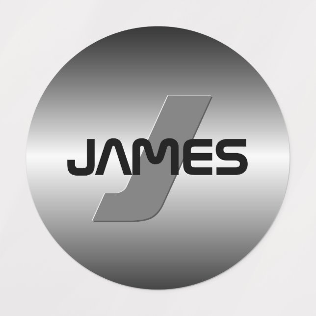 Cool Customizable Name & Monogram (Design 1)