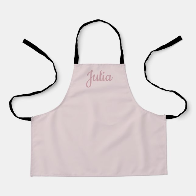 Cool Customizable Text Apron (Front)