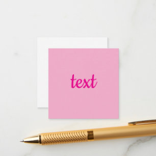 Cool Customizable Text Enclosure Card