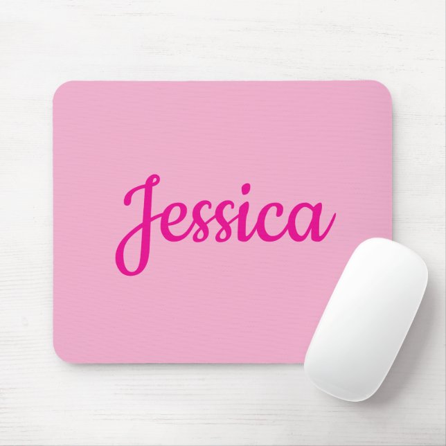 Cool Customizable Text Mouse Pad (With Mouse)