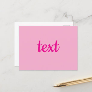 Cool Customizable Text Postcard