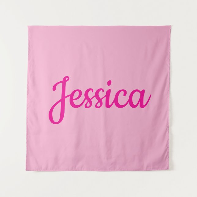 Cool Customizable Text Tapestry (Front)
