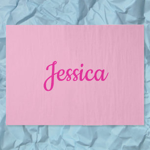 Cool Customizable Text Tissue Paper
