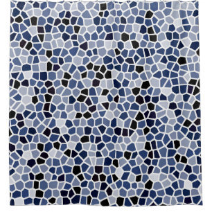 Cool Cute Blue Geometric Pattern
