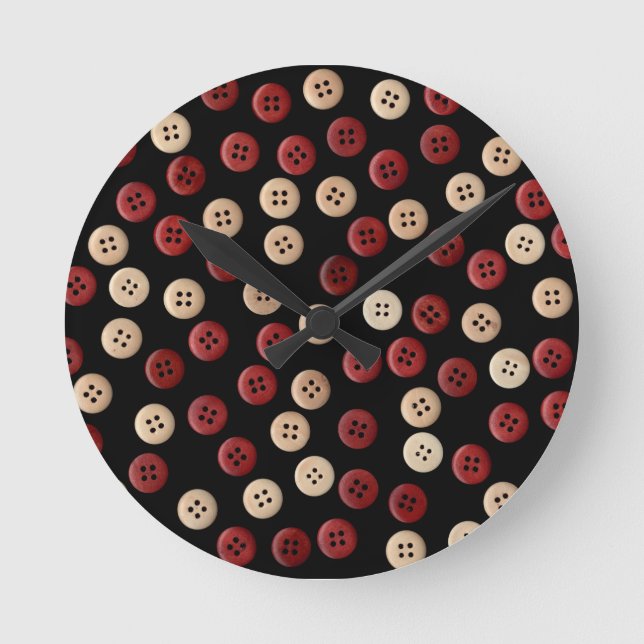 Cool Cute Fun Unique Round Clock (Front)