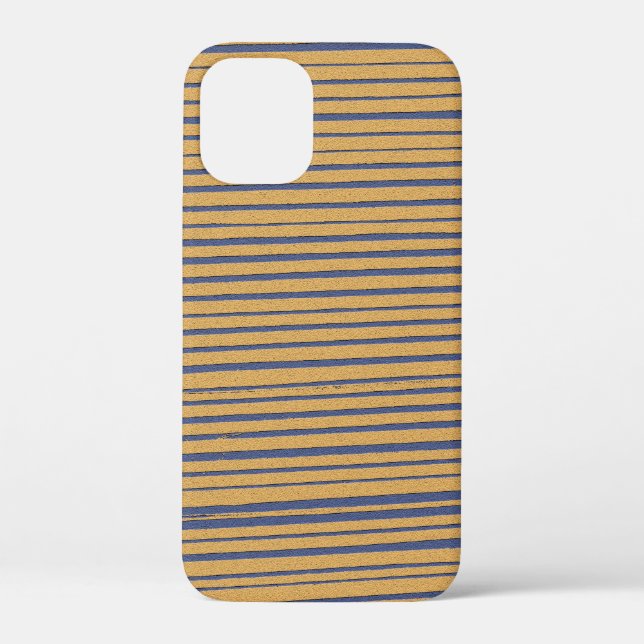 Cool Cute Modern Unique Striped Pattern Case-Mate iPhone Case (Back)