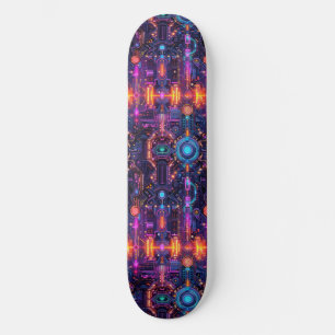 Cool Cyberpunk Anime Japanese Designed Skateboard