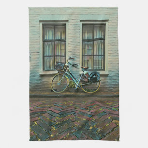 Cool cyclist gifts kitchen towel