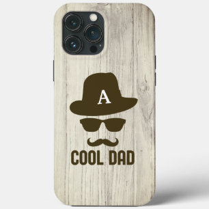 Cool Dad Best DAD Ever custom Monogram Hat for dad iPhone 13 Pro Max Case