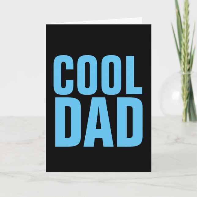 COOL DAD BIRTHDAY CARDS (Front)