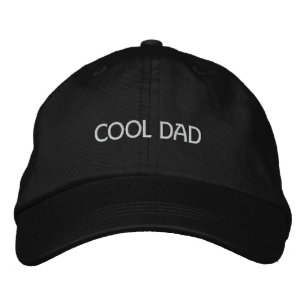 COOL DAD Customizable Text and Colours Embroidered Hat