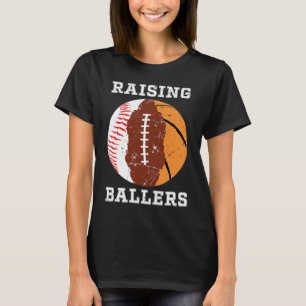 Cool  Dad Father Men Basketball  Football Baseball T-Shirt