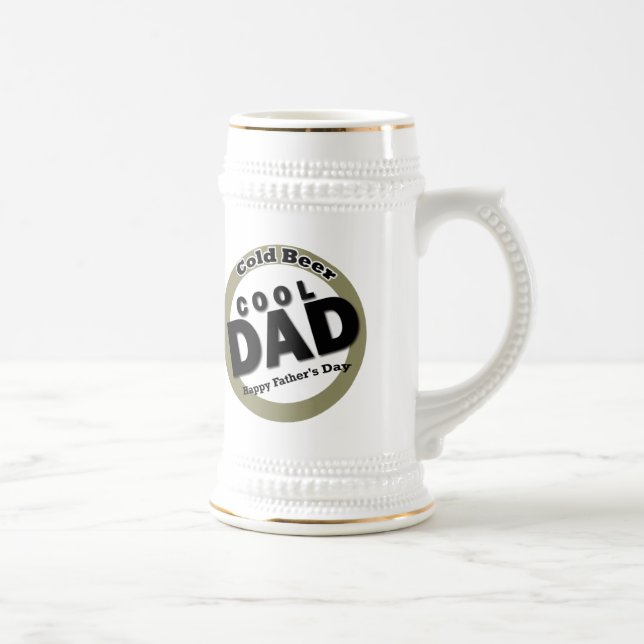 Cool Dad Father's Day Beer Stein (Right)