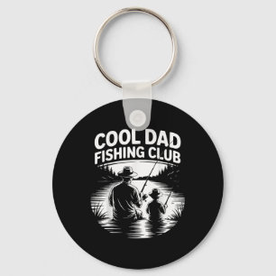 Cool Dad Fishing Club Father’s Day Lake Life Tee Keychain