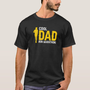 Cool DAD Run Marathons Awesome Runner For DADS Pre T-Shirt