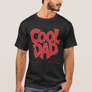 Cool Dad Sticker  T-Shirt