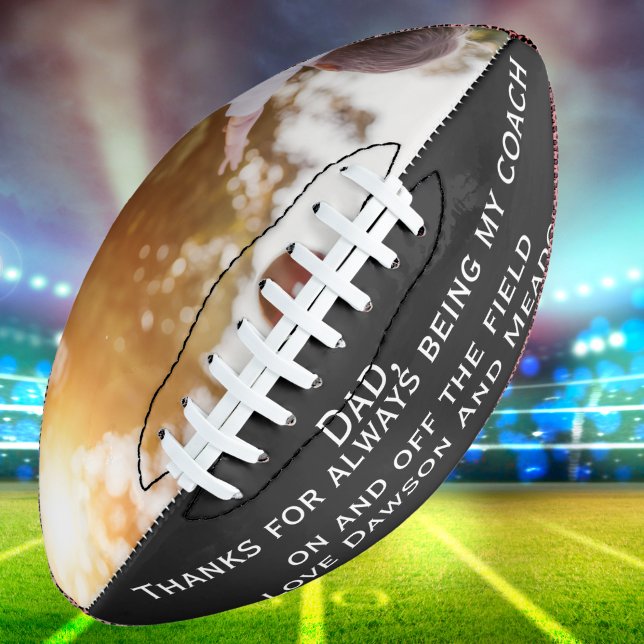  Cool Dad Supportive coach Personalize Football (Creator Uploaded)