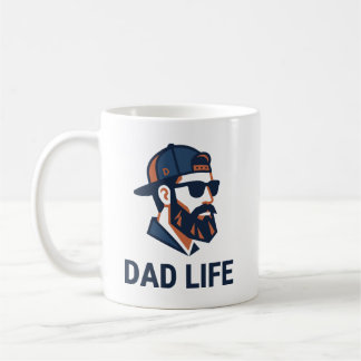 Cool Dad with Cap Sunglasses Coffee Mug
