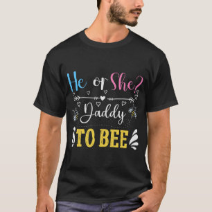 Cool Daddy gender reveal bee T-Shirt