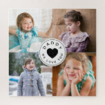 Cool Daddy We Love You Photo Collage Jigsaw Puzzle<br><div class="desc">Custom Cool Daddy We Love You Photo Collage Jigsaw Puzzle.</div>