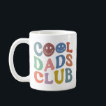 Cool Dads Club Coffee Mug<br><div class="desc">Join the Cool Dads Club with this stylish design! Perfect for fathers who rock dad life with humour and confidence. Great gift for Father's Day or any occasion!</div>