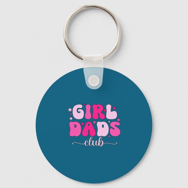 Cool Dads Club Cool Dad To Be Cket Father's Day Da Keychain (Front)