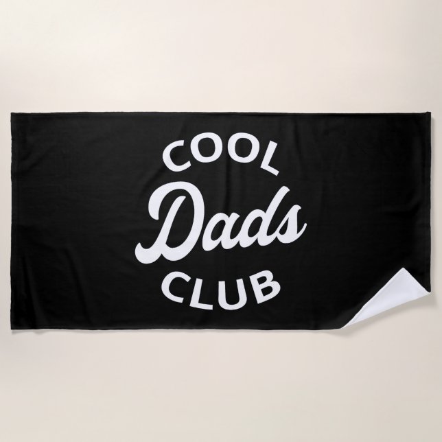 Cool Dads Club I Beach Towel (Front)
