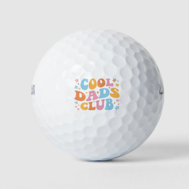 Cool Dads Club III Golf Balls (Front)