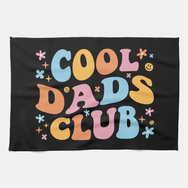 Cool Dads Club III Kitchen Towel (Horizontal)