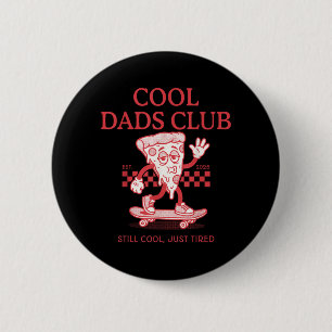 Cool Dads Club Retro Fatherhood Est 2026 New Dad 2 Inch Round Button