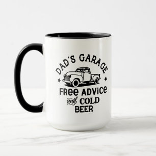 Cool Dad's garage word art Mug