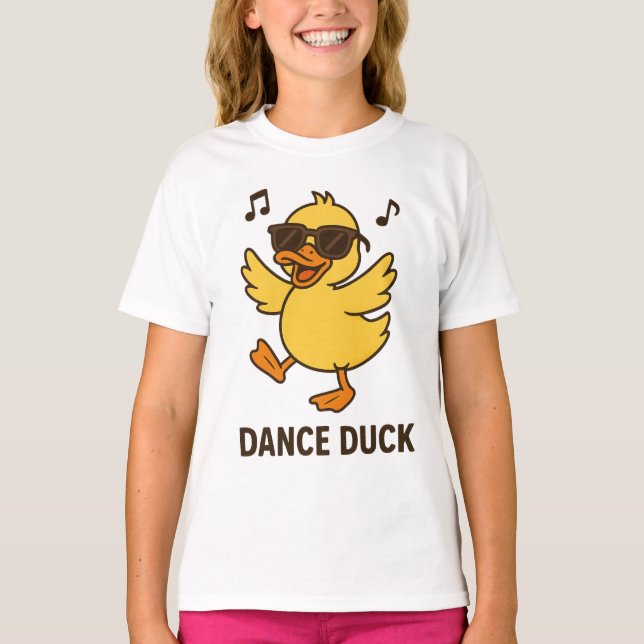 Cool Dancing Duck T-Shirt (Front)