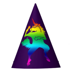 Cool dancing unicorn party hat