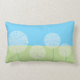 Cool Dandelion Design Lumbar Pillow