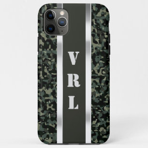 Cool Dark Green Camouflage iPhone 11 Pro Max Case