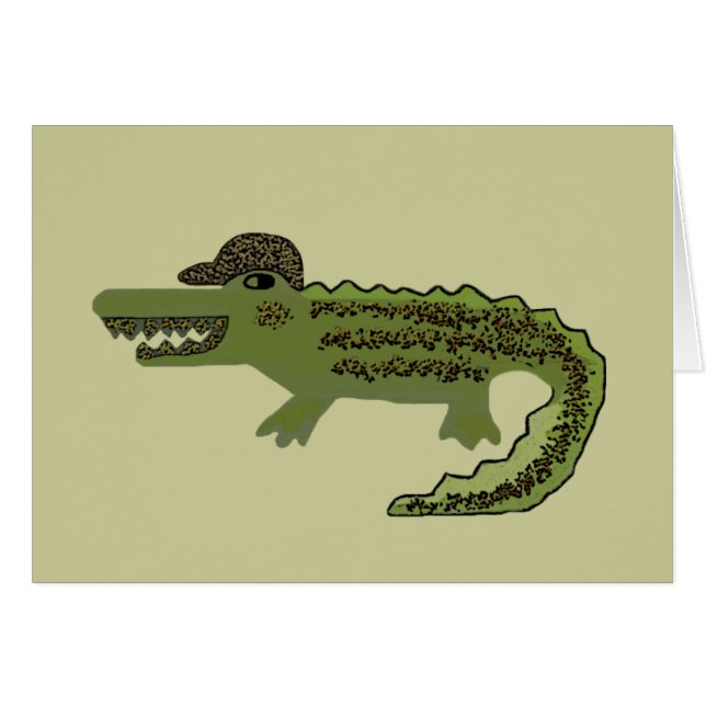 Cool de crocodile (Devant Horizontal)