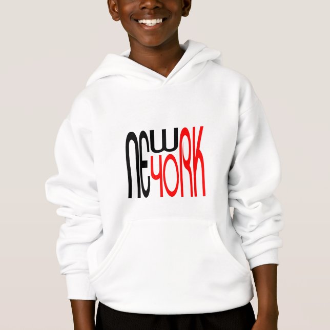 Cool de typographie de New York Tee (Devant)