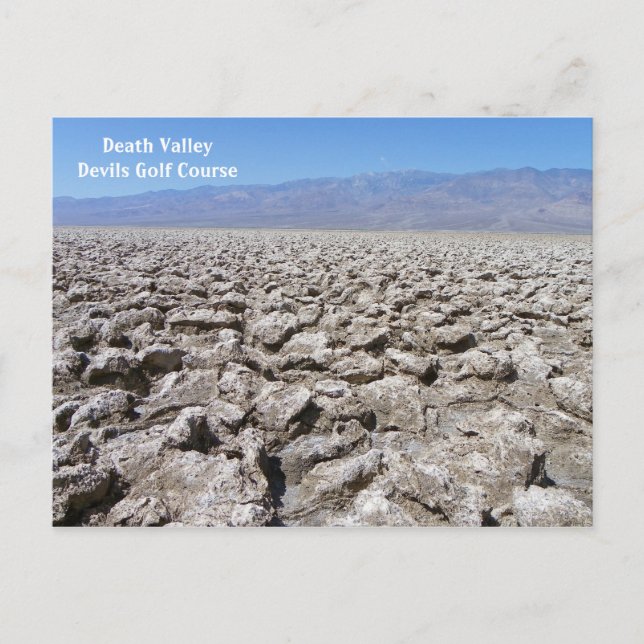 Cool Death Valley Postcard! Postcard (Front)