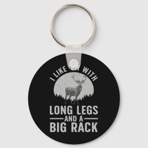 Cool Deer Hunting Art For Men Women Hunting Wildli Keychain