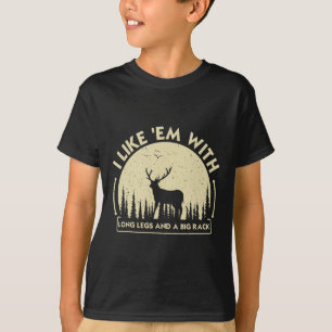 Cool Deer Hunting Art For Men Women Hunting Wildli T-Shirt