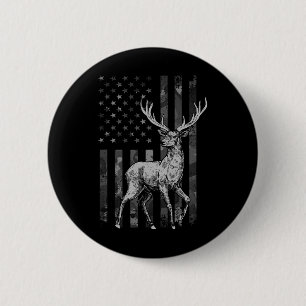 Cool Deer Hunting Design For Men Women Deer Hunter 2 Inch Round Button