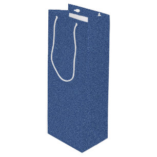 Cool Denim Blue Jeans Wine Gift Bag