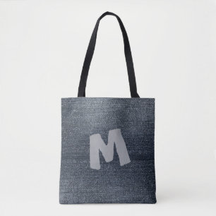 Cool Denim Look Tote Bag