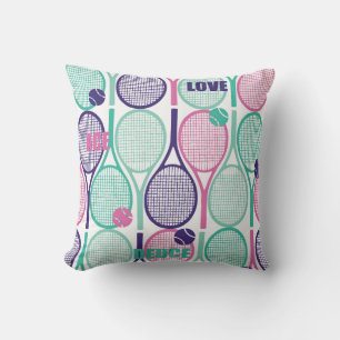 Cool Design for Tennis players, coaches... Throw Pillow
