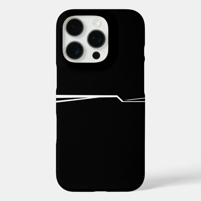 Cool Design in Black and White Case-Mate iPhone Case (Back)