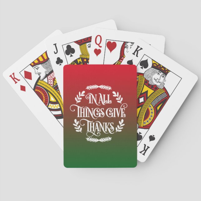 cool design playing cards with funny quotes (Back)